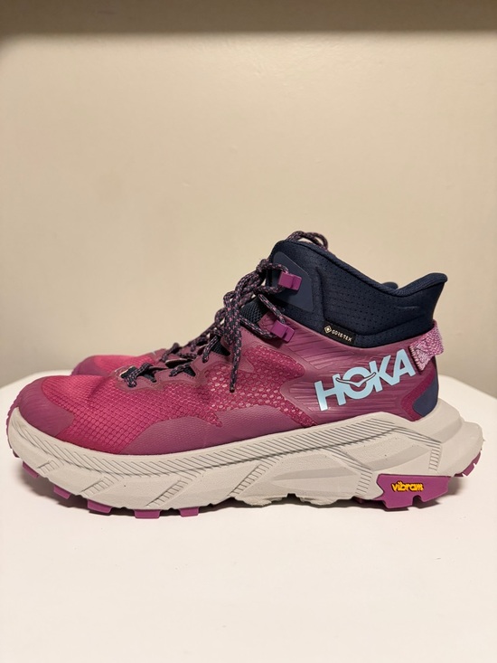 Hoka One One Shoes - Hoka One Trail Code GTX Beautyberry Pink Purple Hiking Shoes Women’s US 9.5 B